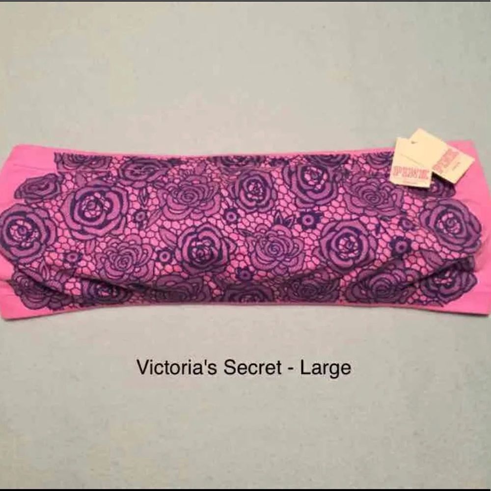 Victoria's Secret PINK Bandeau Large NWT